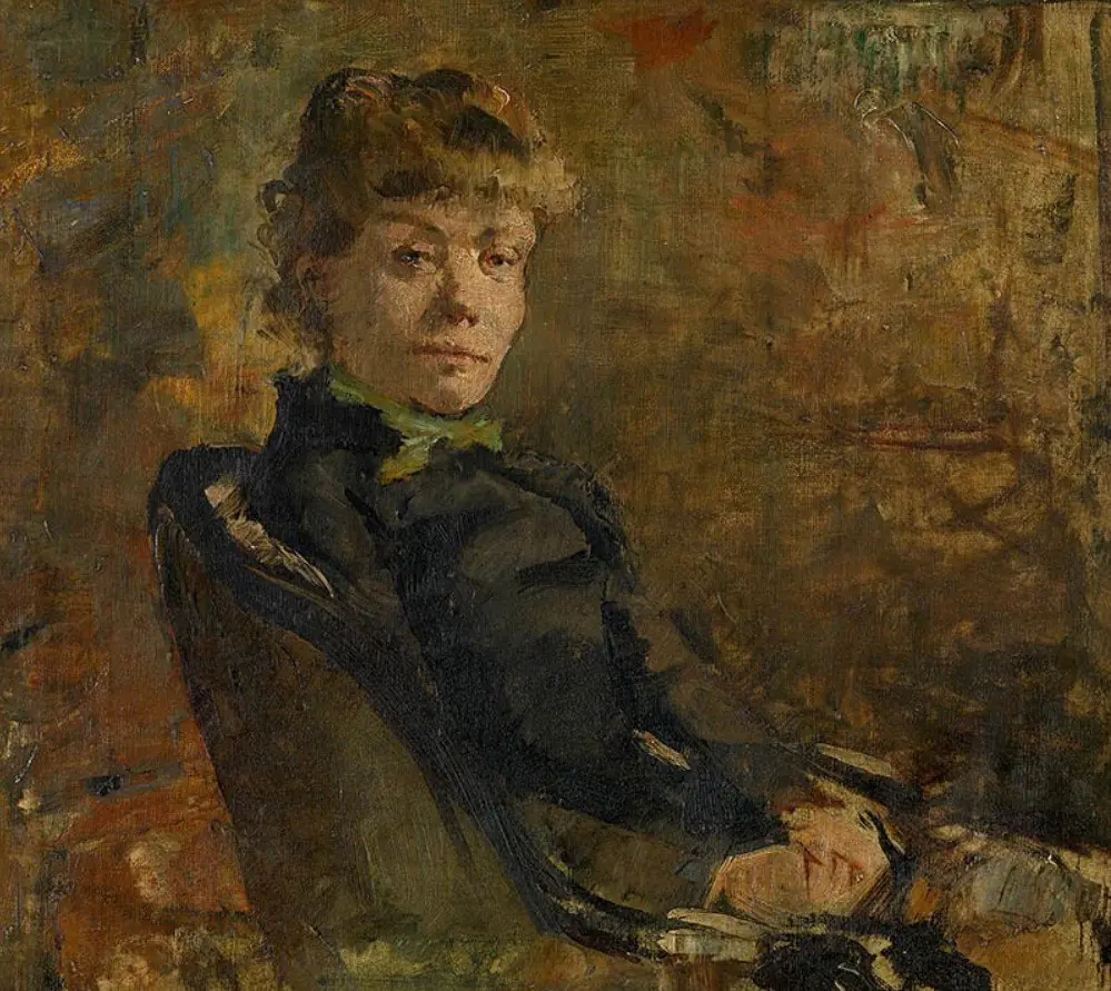 Madame Constantin Meunier, by Théo van Rysselberghe