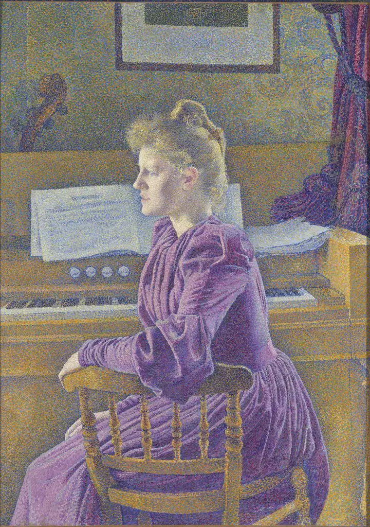Maria Sèthe, by Théo van Rysselberghe