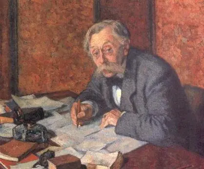 Portrait of Emile Verhaeren