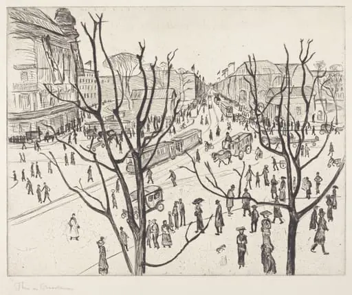 City Square, by Theo von Brockhusen