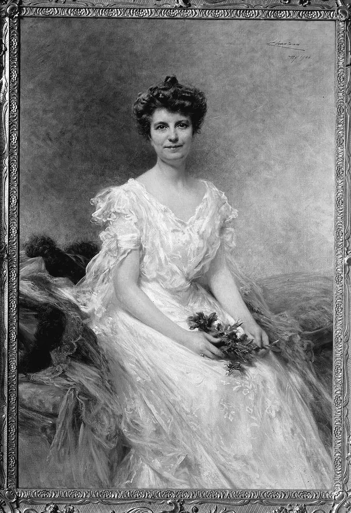 Harriet White Bradbury, by Théobald Chartran
