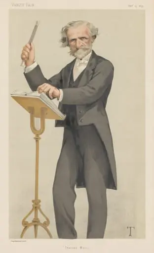 Vanity Fair: "Italian Music", by Théobald Chartran