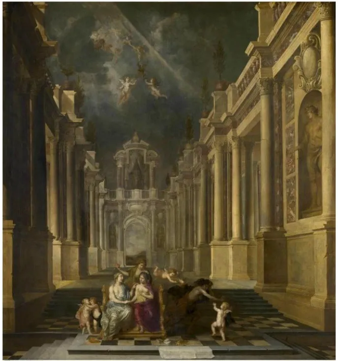 Allegory of the Arts, by Theodoor Boeyermans, oil, 1666