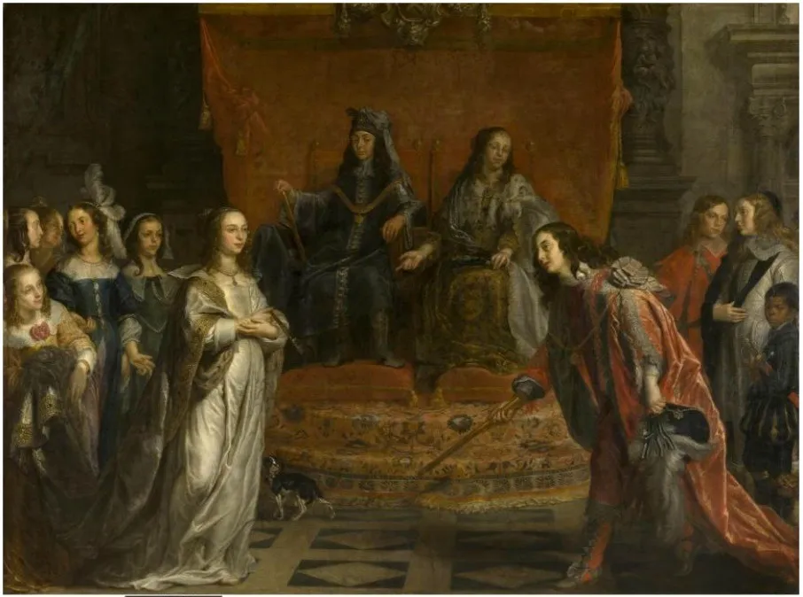 The Envoy, by Theodoor Boeyermans, oil, 1644