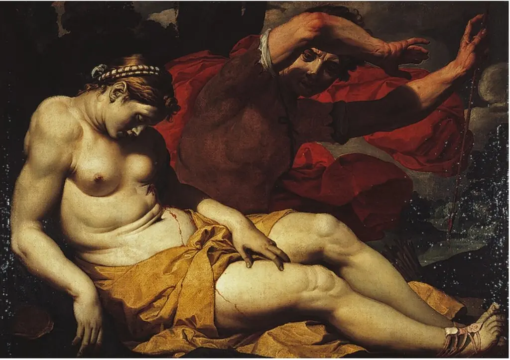 Cephalus and Procris, by Theodoor Rombouts