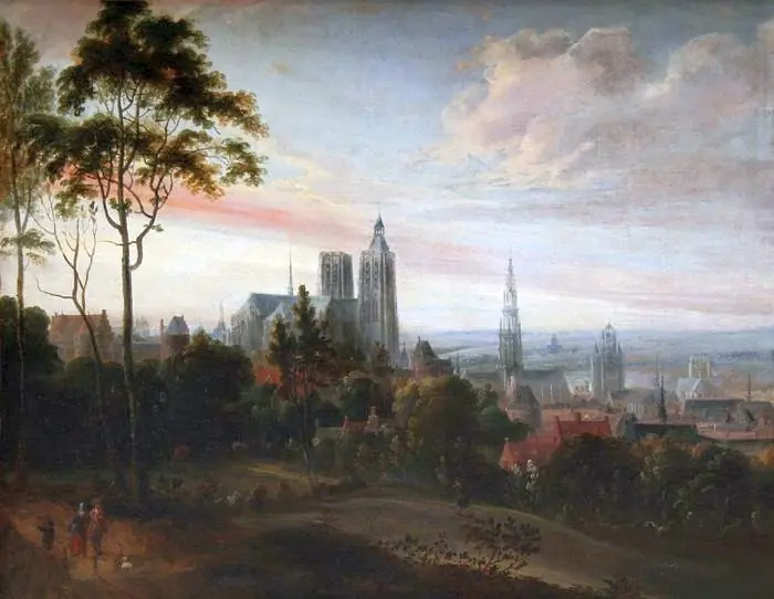 View on Brussels, by Theodoor van Heil
