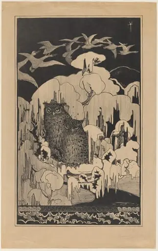 Kerstnacht (Christmas Eve), by Theodoor van Hoijtema