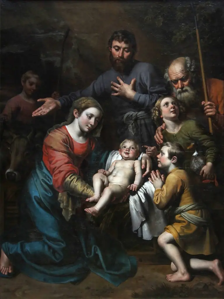 Adoration of the Shepherds, by Theodoor van Loon