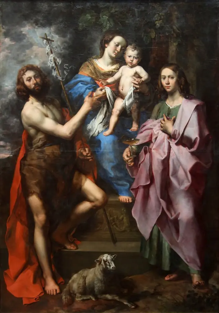 Virgin and Child between saints John the Baptist and John the Evangelist