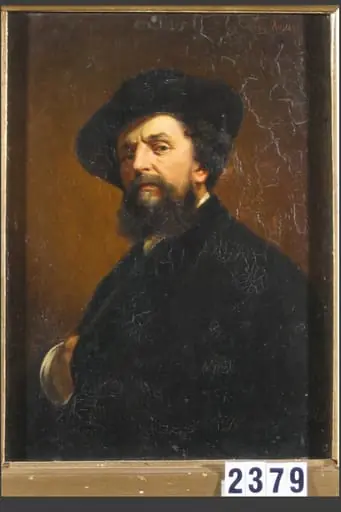Autoportret, by Theodor Aman
