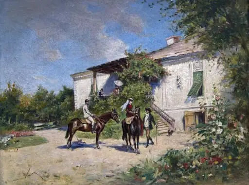 Călăreți, by Theodor Aman