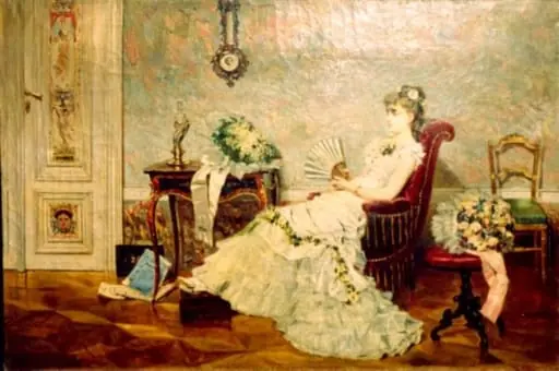 După concert (Zina de Nory), by Theodor Aman