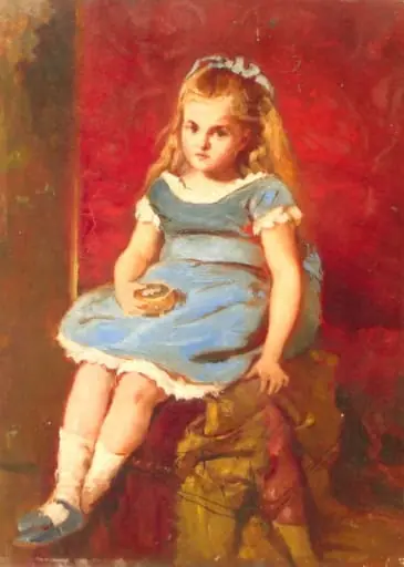 Fetiță, by Theodor Aman