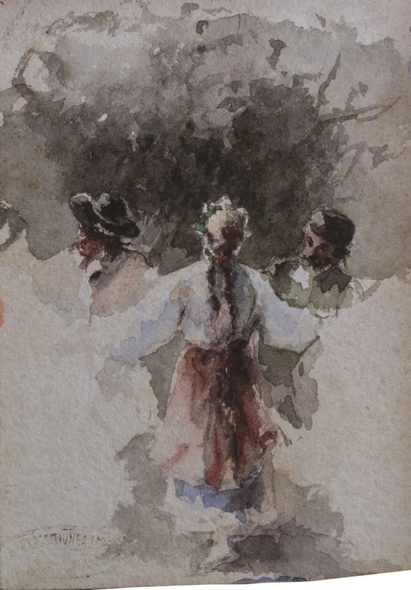 Hora (Țărăncuță), by Theodor Aman, 1850
