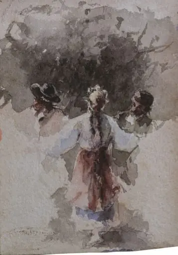 Hora (Țărăncuță), by Theodor Aman