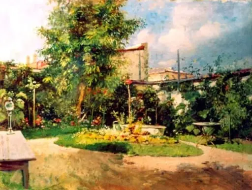 În grădina artistului
