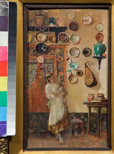 Interior, by Theodor Aman