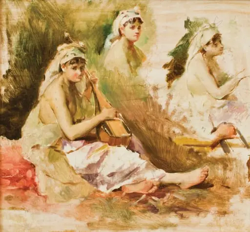 Mandolinate, by Theodor Aman