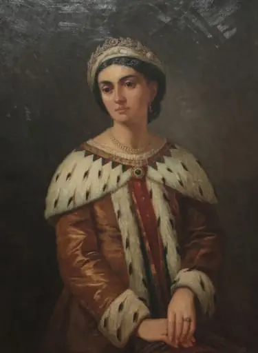 Marghioala Boldescu, by Theodor Aman