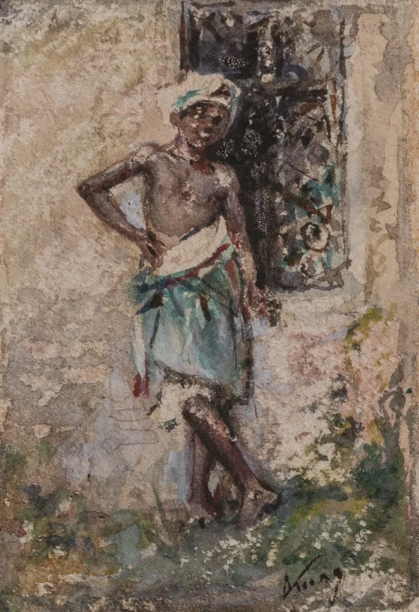 Micul arab, by Theodor Aman, unspecified, 1850