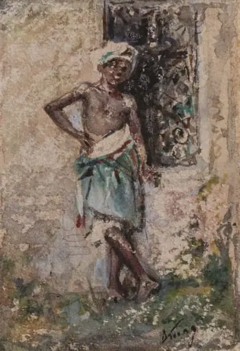 Micul arab, by Theodor Aman