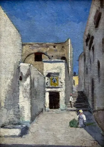 Peisaj din sudul Franței, by Theodor Aman