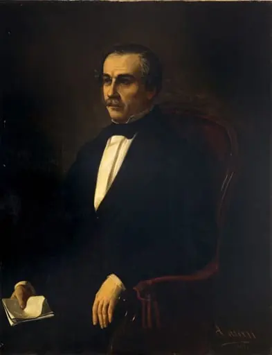 Portret (bărbat), by Theodor Aman