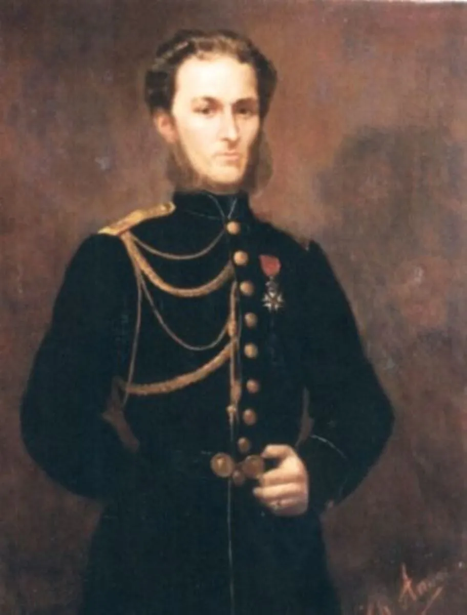 Portret de militar (Davilla ?), by Theodor Aman, unspecified