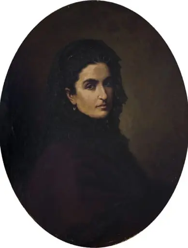 Portretul Anei Davila, by Theodor Aman