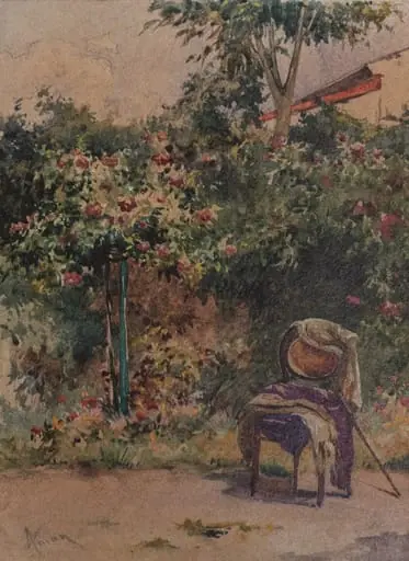Scaun cu haină, by Theodor Aman