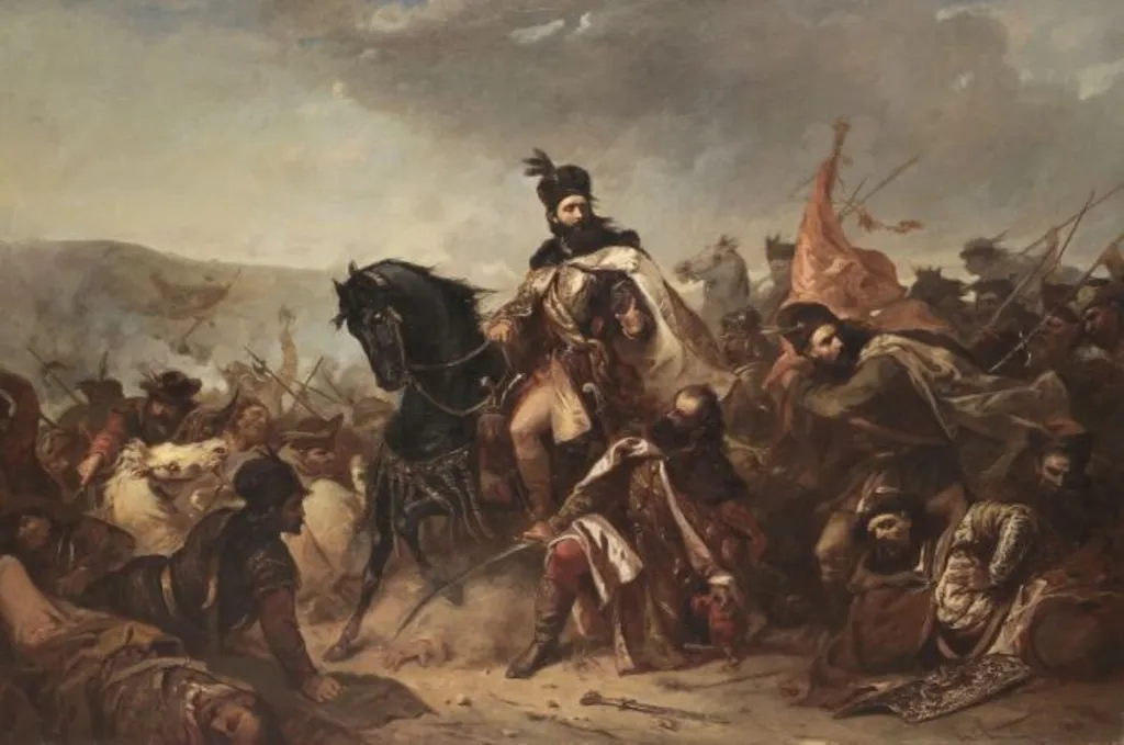 Ștefan cel Mare și Aprodul Purice, by Theodor Aman, unspecified