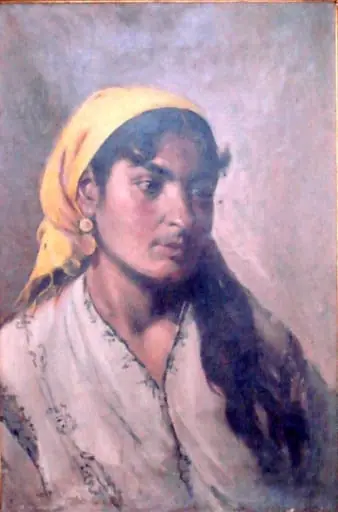 Țigancă, by Theodor Aman