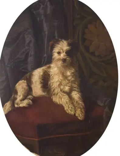 Un câine, by Theodor Aman
