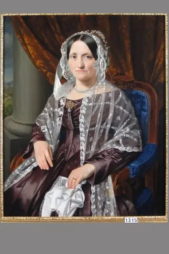 Justina Soterius von Sachsenheim, by Theodor Benedikt Sockl