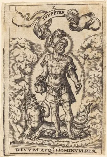 Jupiter, by Theodor de Bry