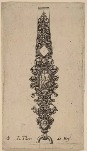 Ornament, by Theodor de Bry