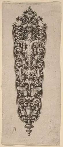 Ornament, by Theodor de Bry