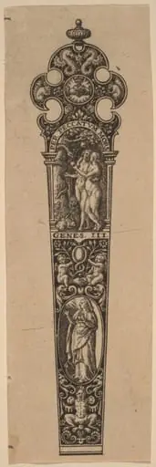 Ornament, by Theodor de Bry