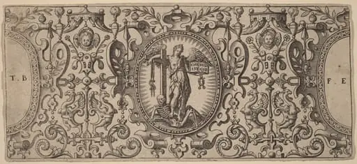 Ornament, by Theodor de Bry
