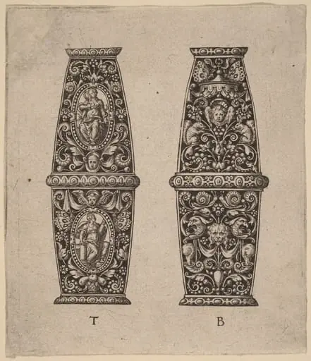 Ornament, by Theodor de Bry