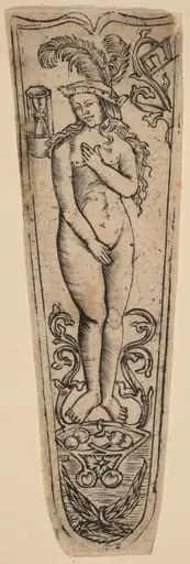 Ornament for Knife Handle, by Theodor de Bry