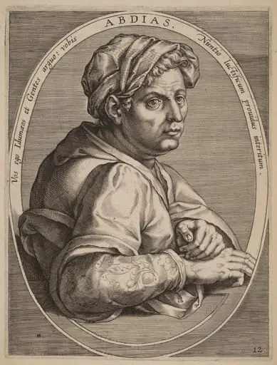 Abdias, by Theodor Galle