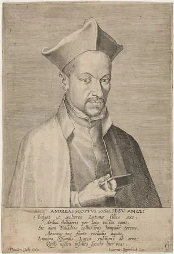 Andrew Scott, Jesuit Missionary, by Theodor Galle