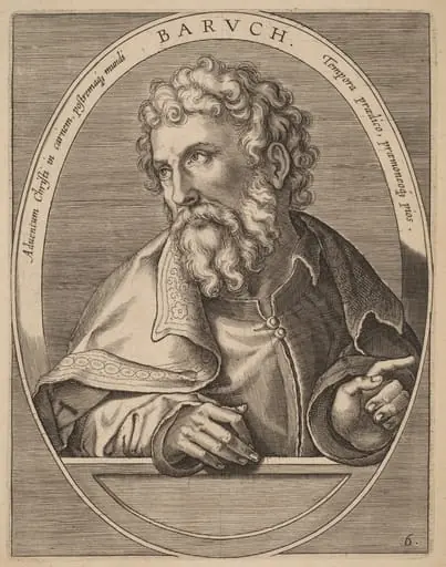 Baruch, by Theodor Galle