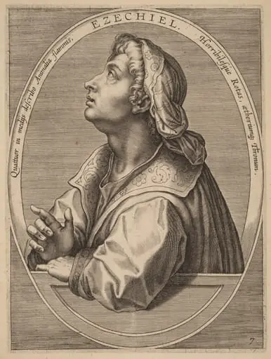 Ezechial, by Theodor Galle