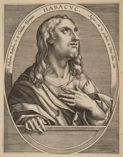 Habachuch, by Theodor Galle