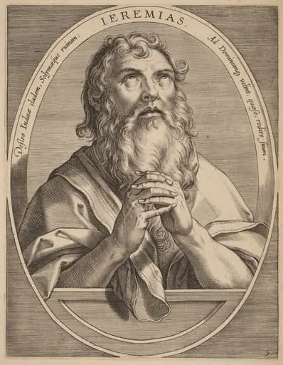 Jeremiah, by Theodor Galle