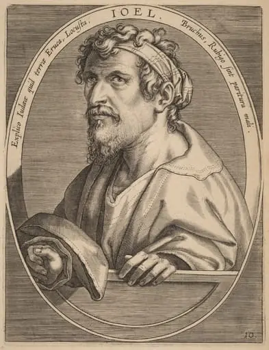 Joel, by Theodor Galle