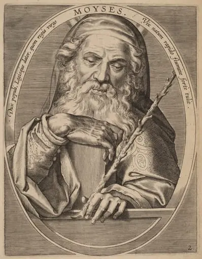 Moses, by Theodor Galle