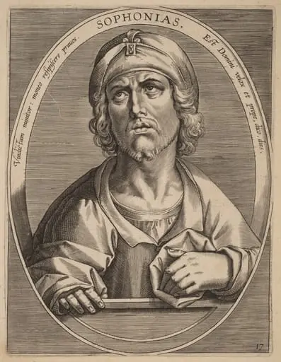 Sophonias, by Theodor Galle